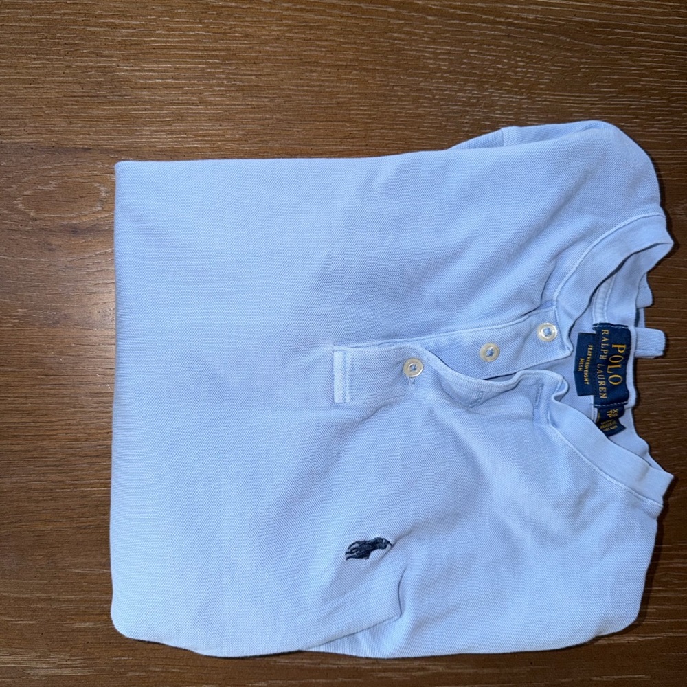 Ralph Lauren Light henley polo Shirt short sleeve